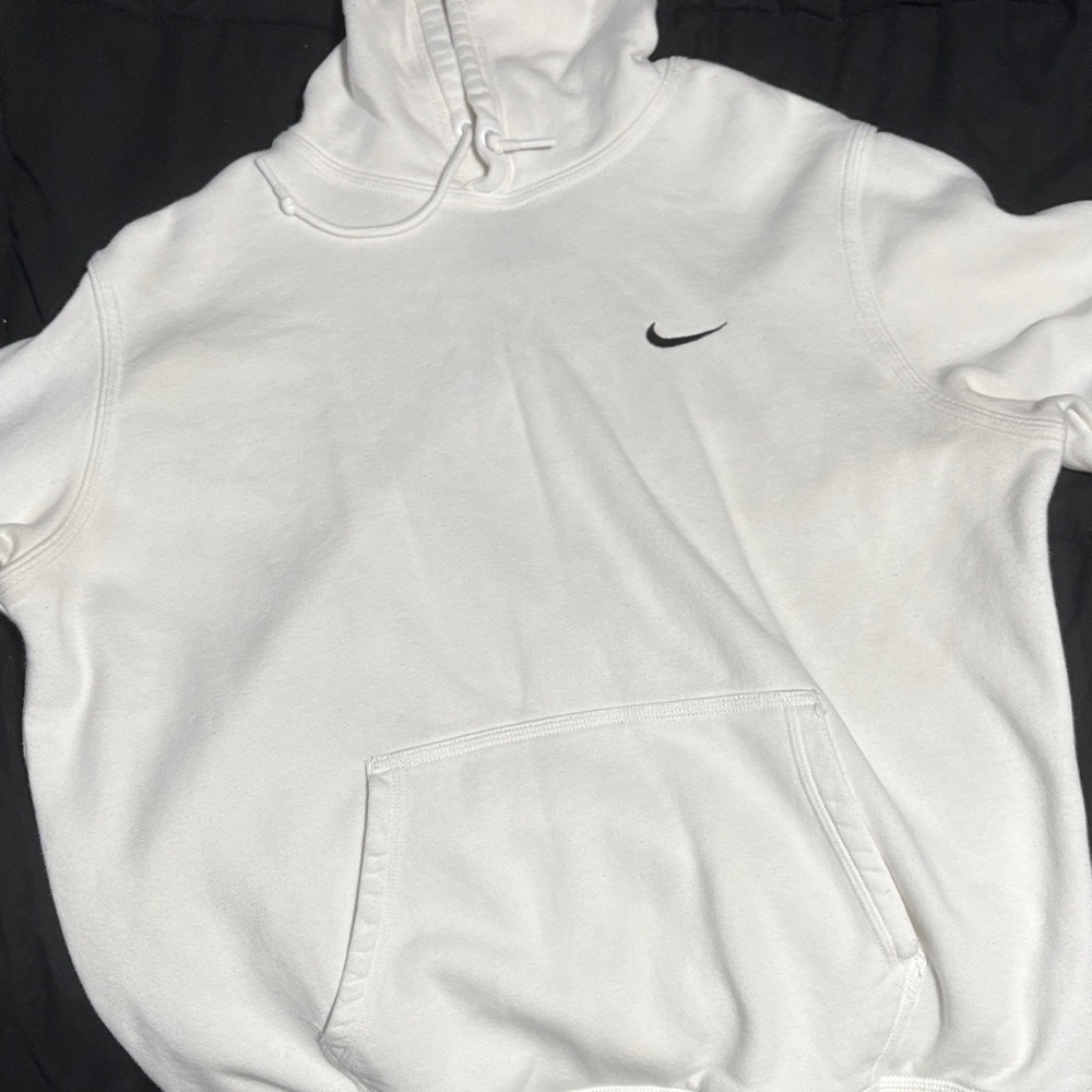 Nike Classic White Pullover Hoodie